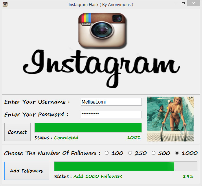 instagram followers hack tool download